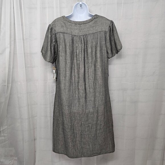 NWT Converse Gray Shift Dress Midi Skater Punk Minimalist Goth Oversized 2 - Picture 6 of 13